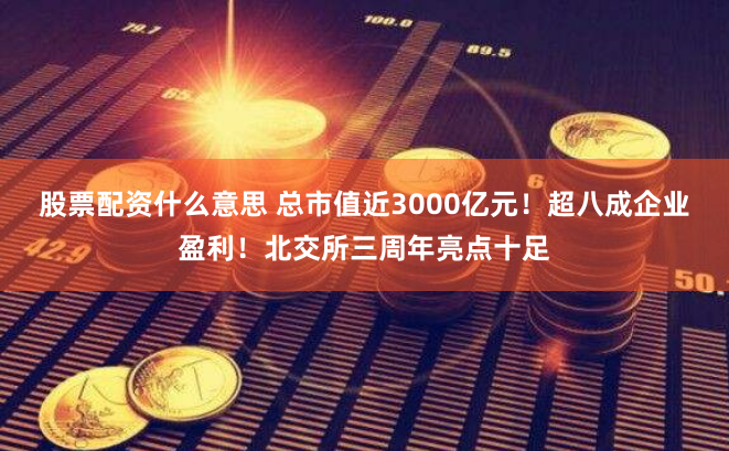 股票配资什么意思 总市值近3000亿元！超八成企业盈利！北交所三周年亮点十足